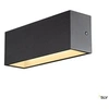Image de Applique extérieure SITRA CUBE Up/Down anthracite avec LED intégrée - Taille L - 30 cm