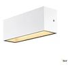 Image de Applique extérieure SITRA CUBE Up/Down blanc avec LED intégrée - Taille L - 30 cm