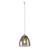 Image de Suspension intérieure PARA CONE GL verre fumé blanc GU10 25W max - - 1006160