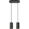 Image de Suspension ASTO TUBE GU10 longueur de suspension 250 cm 2x max. 10W noir - - 1006433