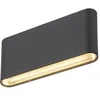 Image de Applique murale OVAL 18WL 2700/3000 K 10W noir - - 1007144
