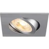 Image de Spot encastré NEW TRIA 68 intérieur carré orientable alu GU10 10W IP 20 - - 1007373