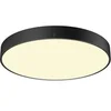 Image de Applique et plafonnier MEDO PRO 60 intérieur rond noir LED 39W IP 50 - - 1007302