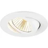 Image de Spot encastré NEW TRIA 68 intérieur rond orientable blanc LED 83W - - 1007389