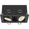 Image de Spot encastré KADUX double 3000 K 38C IP 20 carré noir - - 1007559