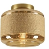 Image de PANTILO ROPE 19 Plafonnier et applique saillie cylindrique 15W orange/or - - 1007592