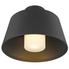 Image de Plafonnier PHOTONI extérieur conique noir E27 13W IP65 bord de mer - - 1007586