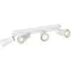 Image de Applique et plafonnier PURI 2.0 Dome long quadruple 6W GU10 blanc - - 1008354