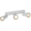 Image de 0 Dome PURI 2 applique et plafonnier long triple 6W GU10 gris - - 1008331