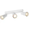 Image de Applique et plafonnier PURI 2.0 Dome long triple 6W GU10 blanc - - 1008330