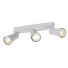 Image de Applique et plafonnier PURI 2.0 Cone long triple 6W GU10 gris - - 1008327