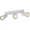 Image de Applique et plafonnier PURI 2.0 Tube long triple 6W GU10 gris - - 1008323