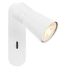 Image de Applique et plafonnier PURI 2.0 Cone interrupteur carré 6W GU10 blanc - - 1008302