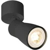 Image de Applique et plafonnier PURI 2.0 Dome intérieur simple 6W GU10 noir - - 1008292