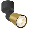 Image de Applique et plafonnier PURI 2.0 Cone intérieur simple 6W GU10 noir/or - - 1008289