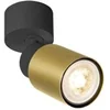 Image de Applique et plafonnier PURI 2.0 Tube intérieur simple 6W GU10 noir/or - - 1008285