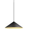 Image de Suspension MAGICO 55 intérieur noir/or E27 10W max longueur câble 180cm - - 1008508
