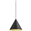 Image de Suspension MAGICO 38 intérieur noir/or E27 10W max longueur câble 180cm - - 1008505