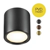 Image de Plafonnier OCULUS rond 2000-3000K 11W dim toWarm PHASE 100° bronze foncé - - 1008618