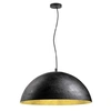 Image de Suspension FORCHINI 70 E27 L150 cm 40W noir mat/or mat - - 1008538