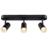 Image de Applique et plafonnier NOBLO triple rond 2700 K 19W PHASE 32D noir - - 1008720
