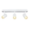 Image de Applique et plafonnier NOBLO triple rond 2700 K 19W PHASE 32D blanc - - 1008717