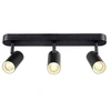 Image de Applique et plafonnier NOBLO triple rond 2000-3000 K 22W PHASE 36D noir - - 1008708