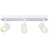 Image de Applique et plafonnier NOBLO triple rond 2000-3000K 22W PHASE 36C blanc - - 1008705