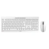 Image de STREAM DESKTOP - Ensemble clavier et souris - sans fil - 2.4 GHz - Allemand - commutateur : CHERRY SX - gris pâle