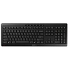 Image de STREAM CLAVIER SANS FIL - Clavier - sans fil - 2.4 GHz - International US - commutateur : CHERRY SX - noir