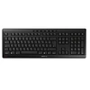 Image de STREAM CLAVIER SANS FIL - Clavier - sans fil - 2.4 GHz - Belge - commutateur : CHERRY SX - noir