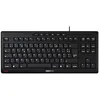 Image de CHERRY Stream Keyboard TKL, Clavier Filaire sans pavé numérique, Disposition française (AZERTY), Frappe silencieuse, Sensation de Frappe Unique, Noir en occasion ou reconditionné