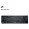 Image de KW X ULP - Clavier - rétro-éclairé - sans fil - 2.4 GHz, Bluetooth 5.2, cordé - QWERTZ - Allemand - commutateur : profil ultra bas CHERRY MX - noir -
