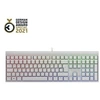 Image de MX 2.0S - Clavier - backlit - USB - QWERTZ - Allemand - commutateur : CHERRY MX Brown - blanc