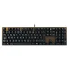 Image de Cherry KC 200 MX, Clavier de Bureau mécanique avec Plaque en métal anodisé, Disposition française (AZERTY), Filaire, MX2A Silent Red Switches, Noir Bronze en occasion ou reconditionné