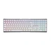 Image de MX 3.0S - Clavier - backlit - sans fil - 2.4 GHz, Bluetooth 5.2 - AZERTY - Français - commutateur : CHERRY MX Red - blanc