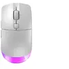 Image de XTRFY M50 Wireless gaming sans fil RGB - Connectivite filaire, Bluetooth et 2,4 GHz - Blanc