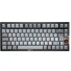 Image de KW 300 MX - Clavier - 75% - compact - rétro-éclairé - sans fil - Bluetooth 5.2, USB-C - AZERTY - Français - commutateur : CHERRY MX2A Silent Red -