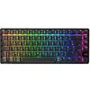 Image de XTRFY K33 G8D-2403 - Clavier - 75% - compact - backlit - sans fil - USB, Bluetooth 5.3 - AZERTY - Français - commutateur : dôme en caoutchouc - noir