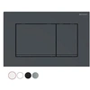 Image de Plaque de commande WC Sigma30 double touche: noir, noir mat