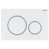 Image de Geberit, Plaque de commande Sigma20 115.882.11.1 pour rinçage à 2 quantités Blanc mat 115882111 en occasion ou reconditionné