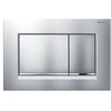 Image de Plaque de commande WC Sigma30 double touche: chromé mat laqué, , chromé brillant