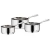 Image de Set 3 casseroles inox - - Gris - Inox