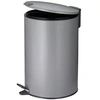 Image de Poubelle 12l mats 38cm metal*gris clair*n 10640