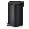 Image de Poubelle à pédale 12l noir 10642