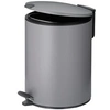 Image de Poubelle à pédale 5l gris 23700