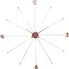 Image de Kare Design Horloge Murale Like Umbrella, Or, Rose, Acier, Grande Diamètre 100 cm, Numérique, Moderne, Minimaliste, Deco Intérieur, Decoration Chambre, Salon, Cuisine en occasion ou reconditionné