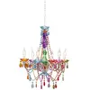 Image de Kare Design Lampe à Suspendre Starlight 6 Bras, Multicolore, Acier, Bougie, Suspension Luminaire, Lampe Salon, Deco Intérieur, Décoration Chambre, Maison, 70x55x55cm (Ampoule Non Incluse) en occasion ou reconditionné