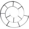 Image de Kare Design Étagère Murale Snail, Gris Argenté, Rond, Acier, 10 Compartiments, pour Livres ou CDs, Decoration Murale pour Salon, Chambre, Couloir, Bureau, 74x82x13 cm (H/L/P) en occasion ou reconditionné