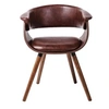 Image de Chaise avec accoudoirs Monaco nougat